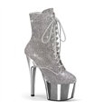 ADORE-1020CHRS Plateau Stiefel - Glitzersteine | Pleaser
