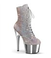 ADORE-1020CHRS Plateau Stiefel - Glitzersteine | Pleaser
 Multiccolor