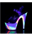 Plateau High Heels ADORE-708GXY - Neon Mehrfarbig