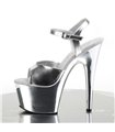 Plateau High Heels ADORE-709 - Silber