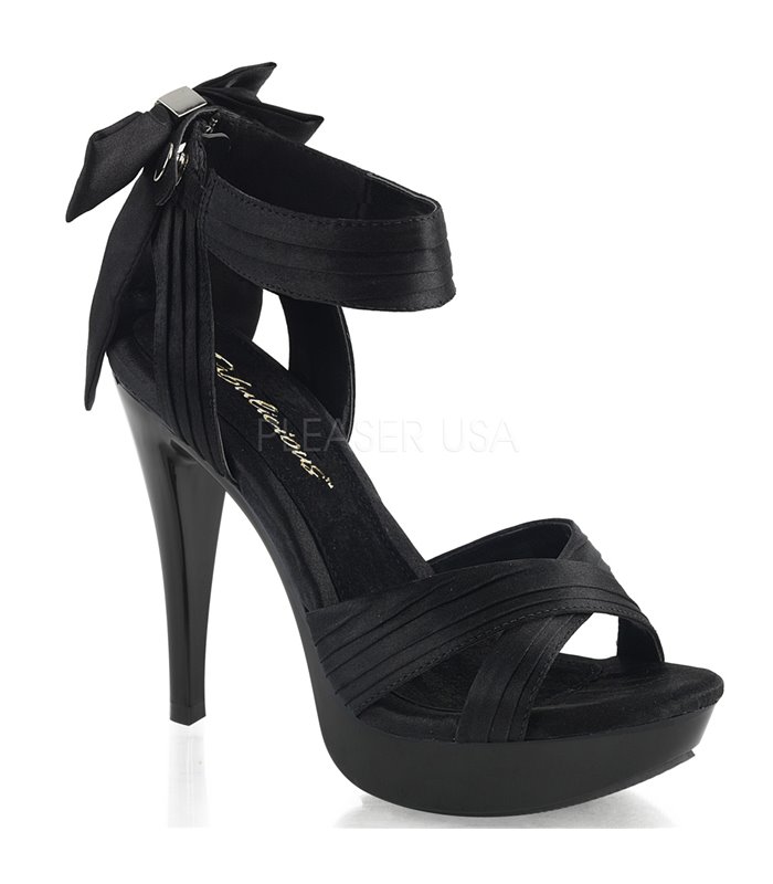 Plateau Sandalette COCKTAIL-568 - Schwarz