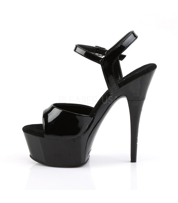 Plateau High Heels CAPTIVA-609 - Schwarz