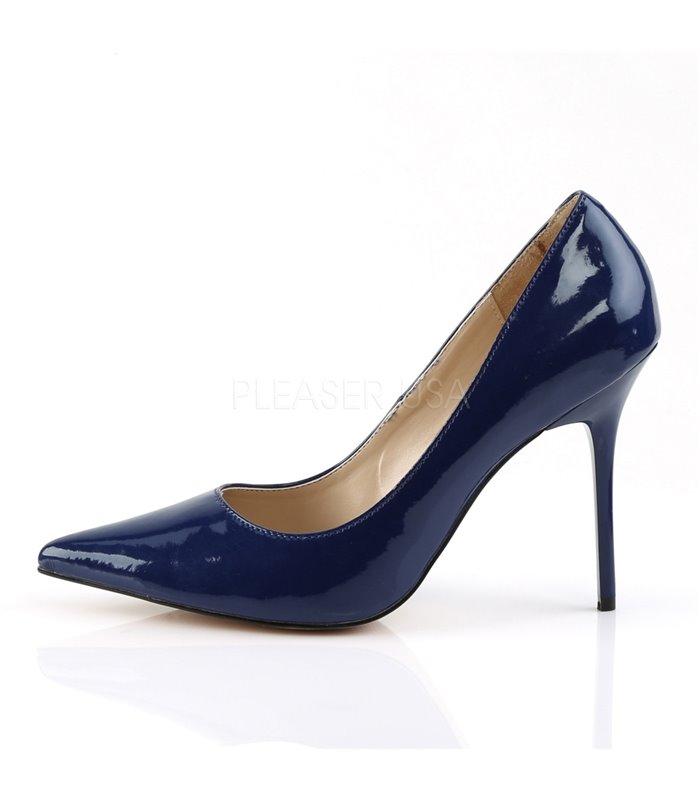 Stiletto Pumps CLASSIQUE-20 - Lack Navy