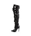 Overknee Stiefel COURTLY-3011 - Schwarz