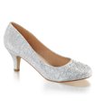 Kitten Heels DORIS-06 - Silber