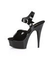 Plateau High Heels DELIGHT-608N - Schwarz