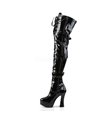 Overknee Stiefel ELECTRA-3028 - Lack  Schwarz