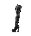 Overknee Stiefel ELECTRA-3028 - PU Schwarz