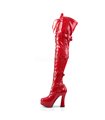 Overknee Stiefel ELECTRA-3028 - Lack  Rot