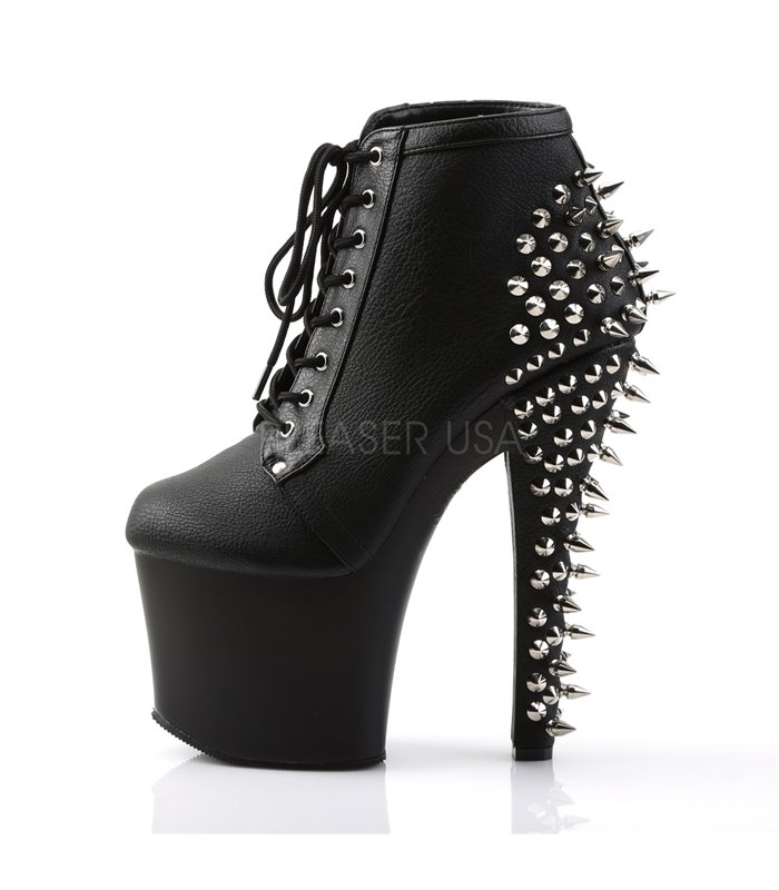 Spike Stiefelette FEARLESS-700-28 - Schwarz