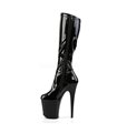 Extrem Plateau Heels FLAMINGO-2000 - Lack Schwarz