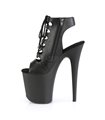 Extrem Plateau Heels FLAMINGO-800-20 - PU Schwarz