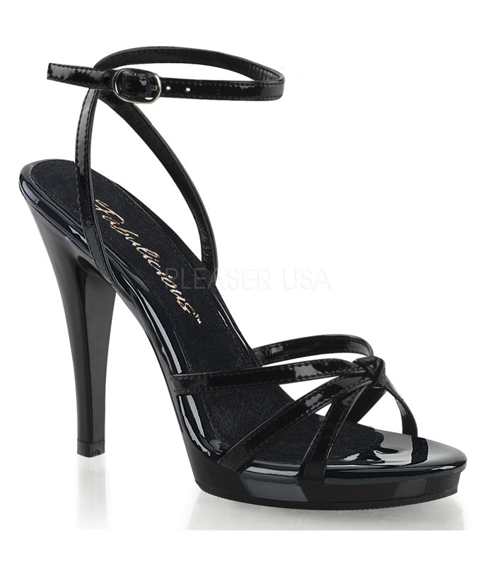 Sandalette FLAIR-436 - Lack Schwarz