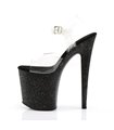 Extrem High Heels FLAMINGO-808MG - Glitter