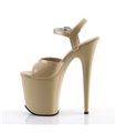 Extrem Plateau Heels FLAMINGO-809 - Creme