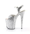 Extrem Plateau Heels FLAMINGO-810LG - Silber