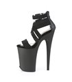 Extrem Plateau Heels INFINITY-969 - Schwarz