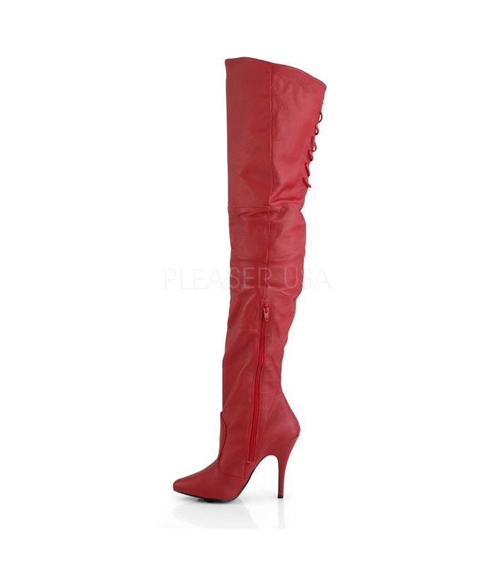 Pleaser Overknee Stiefel LEGEND-8899 Rot