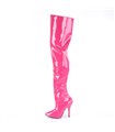 Overknee Stiefel SEDUCE-3010 - Lack Hot Pink
