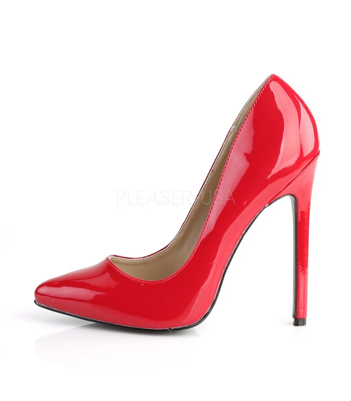 Stiletto High Heels SEXY-20 - Lack Rot