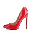 Stiletto High Heels SEXY-20 - Lack Rot