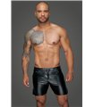 Power Wetlook Bermuda Shorts H061 | Noir Handmade