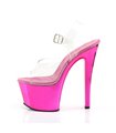 Plateau High Heels SKY-308 - Hot Pink Chrom