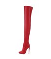 Giaro Overknee Boots BELINDA Red Matte