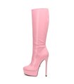 Giaro Stiefel Stackstand Pink Lack