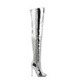 Giaro Overknees Belinda Liquid Silver