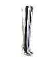 Giaro Overknees Belinda Liquid Silver