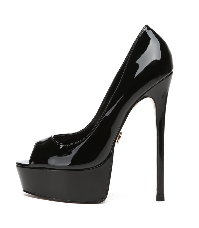 Giaro Pumps Kianni Schwarz Lack 