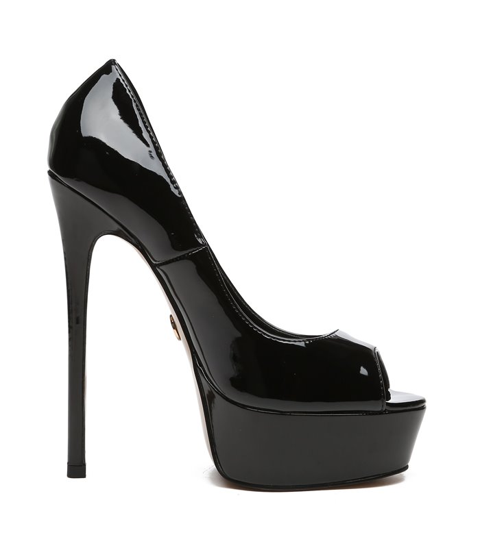 Giaro Pumps Kianni Schwarz Lack 