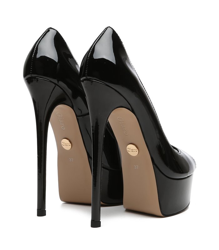 Giaro Pumps Kianni Schwarz Lack 