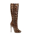 Giaro Stiefel Brandy Leopardenmuster Lack