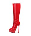 Giaro Stiefel Stackstand Rot  Lack