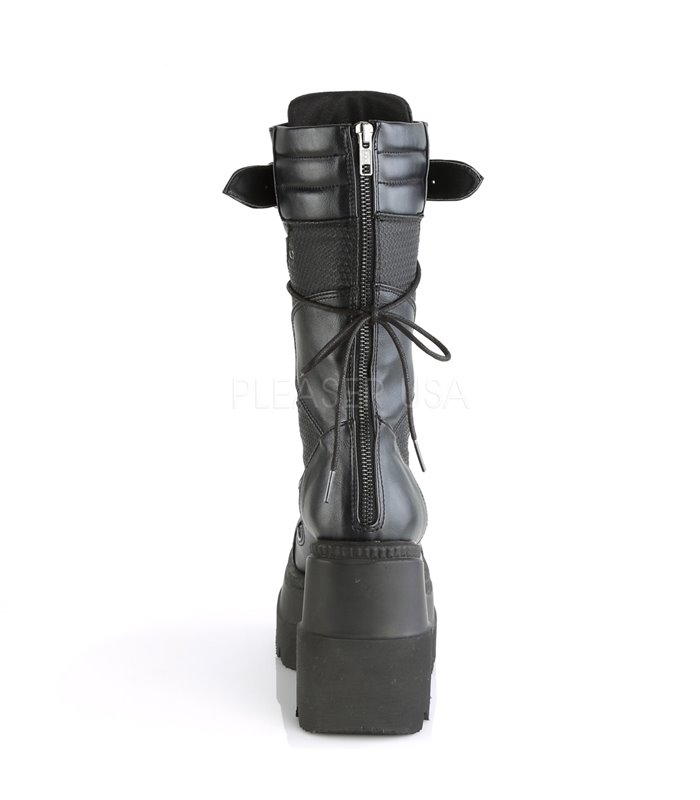 Demonia Plateau Stiefel SHAKER-70 schwarz