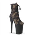 INFINITY-1020CM Plateau Stiefellete - Tarnfarben/Camouflage | Pleaser