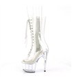 ADORE-1050C Plateau Stiefel - Transparent | Pleaser
