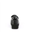 SHAKER-23 Plateau Schuhe- Schwarz Lack | Demonia
