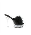 MAJESTY-501F-8 Plateau Pantoffelette - Schwarz | Fabulicious
