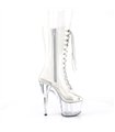 ADORE-1050C Plateau Stiefel - Transparent | Pleaser
