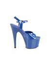 ADORE-709 Plateau Heels - Blau | Pleaser
