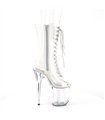 FLAMINGO-1050C Extrem Plateau Heels - Transparent | Pleaser
