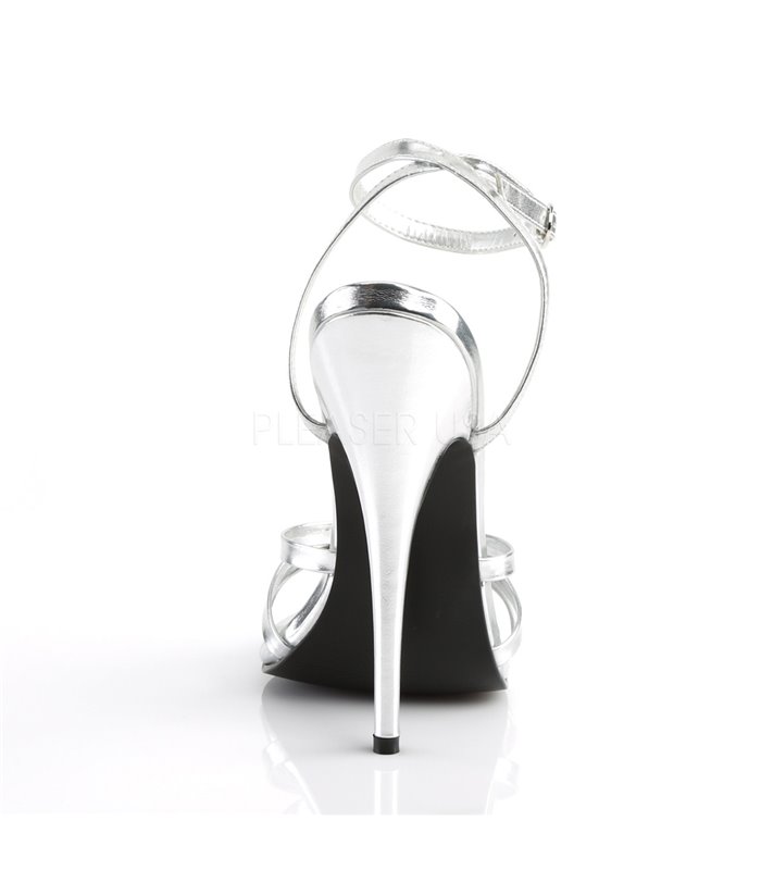 Extrem High Heels DOMINA-108 - Silber