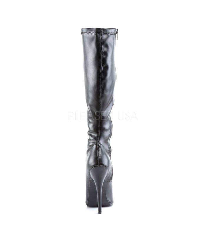 Extrem High Heels DOMINA-2000 - PU Schwarz