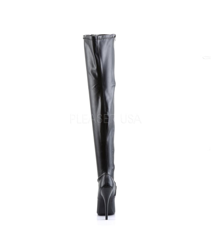 Dominastiefel DOMINA-3000 - PU Schwarz