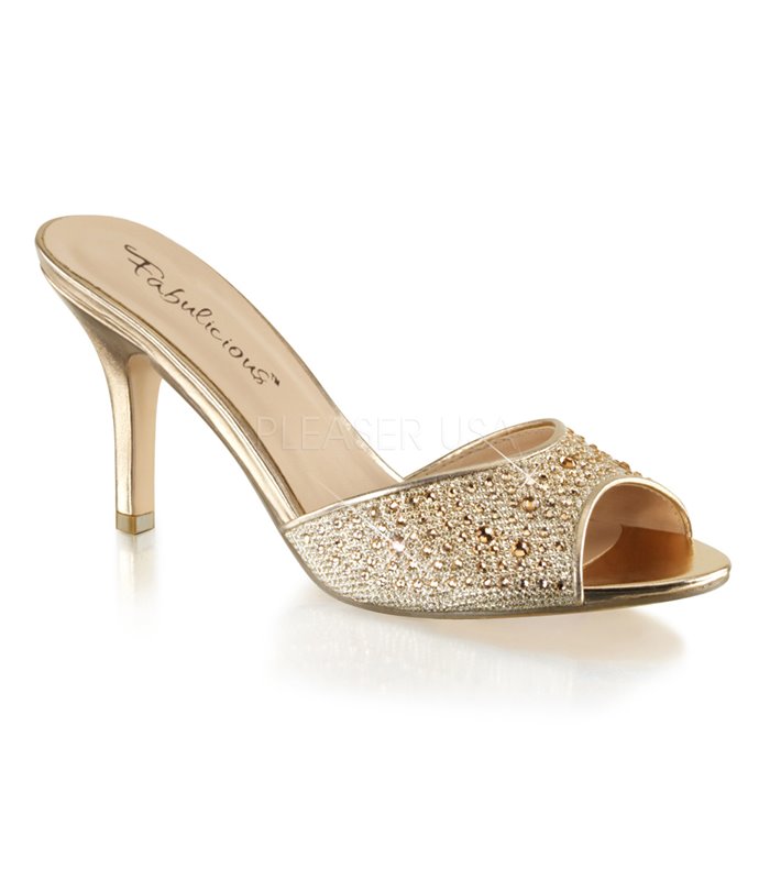 Pantolette LUCY-01 - Gold