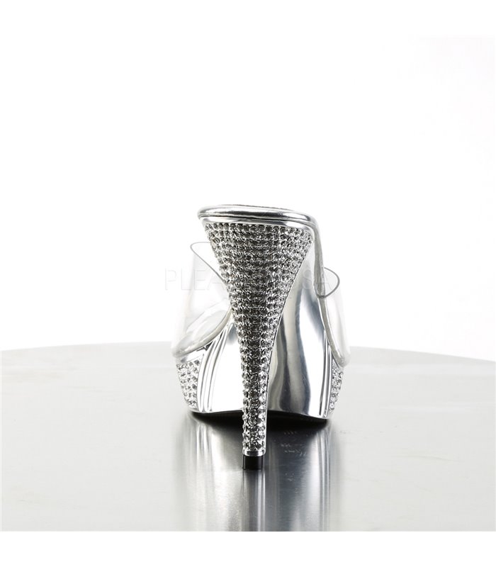 Pantolette ELEGANT-401 - Silber