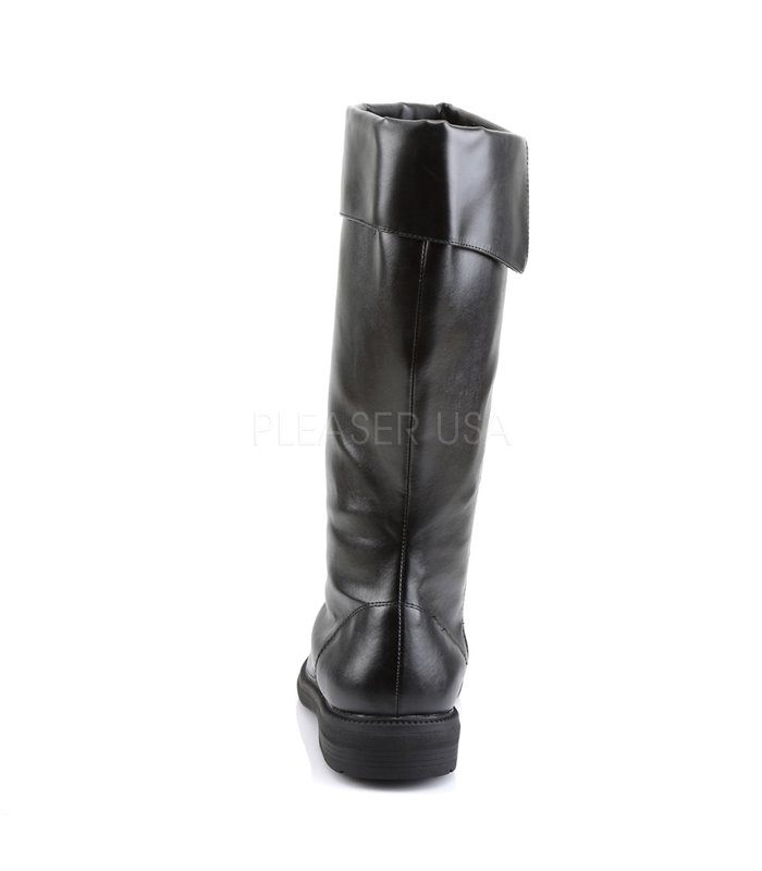 Piraten Stiefel CAPTAIN-105 - Schwarz